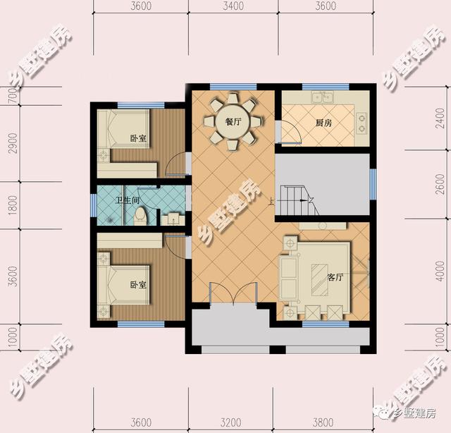 為大家介紹兩款很出彩的農村別墅設計圖