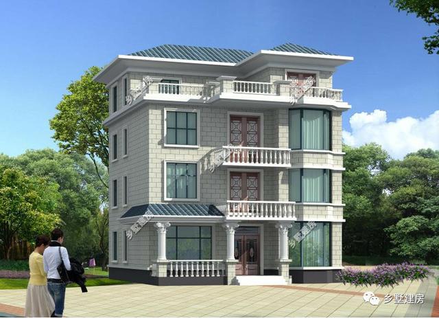為大家介紹兩款很出彩的農村別墅設計圖