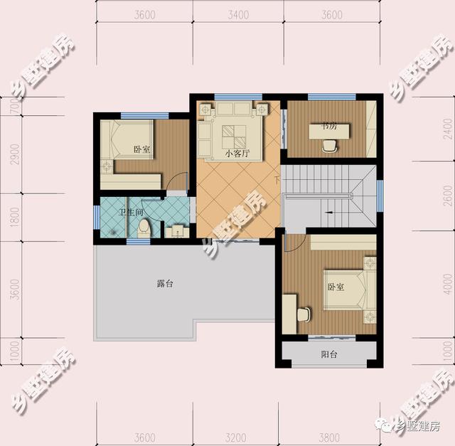 為大家介紹兩款很出彩的農村別墅設計圖