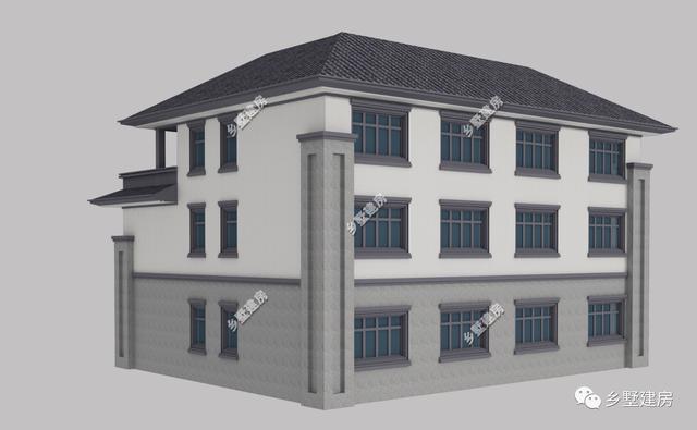 農(nóng)村三層別墅設(shè)計圖，18X16米，永不過時，經(jīng)典中的經(jīng)典