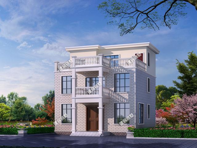 最值得期待的一款三層別墅設計圖，占地106.4平