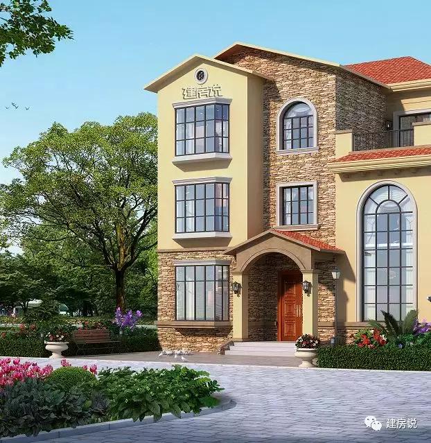 給大家推薦3款農村最流行的別墅設計圖，造價和布局一流