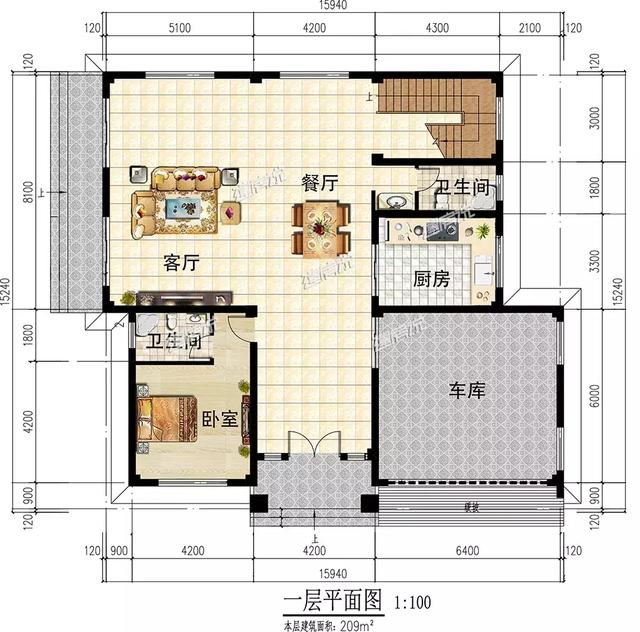給大家推薦3款農村最流行的別墅設計圖，造價和布局一流