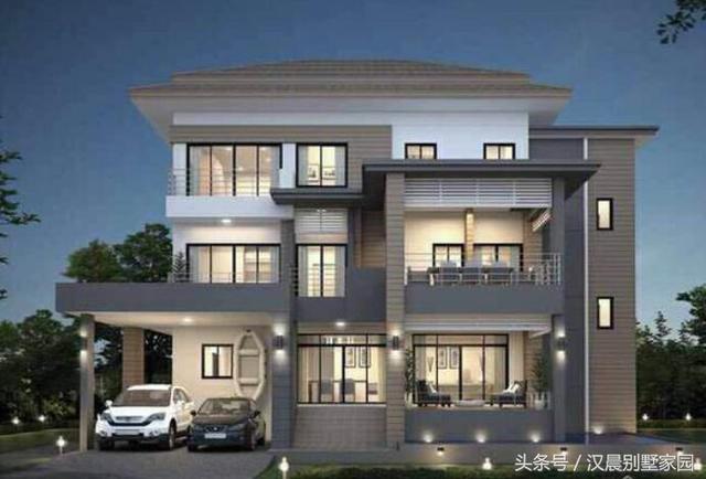 3款現代農村別墅設計圖，戶型別致，建好肯定人人羨慕