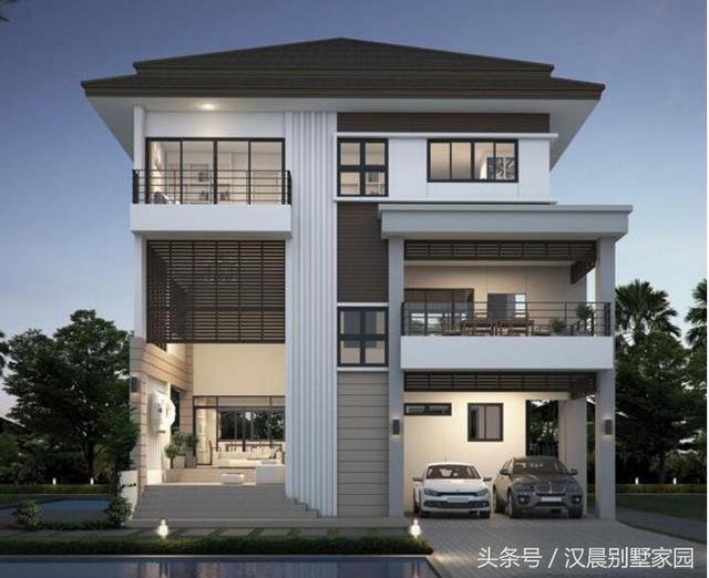 3款現代農村別墅設計圖，戶型別致，建好肯定人人羨慕