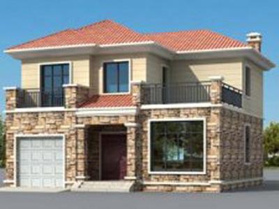 二層別墅設計圖，帶全套設計圖施工圖