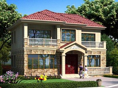 二層別墅設計圖，帶全套設計圖施工圖