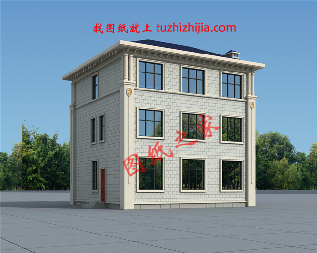 造價30萬左右的三層樓房設計圖,占地120平米左右