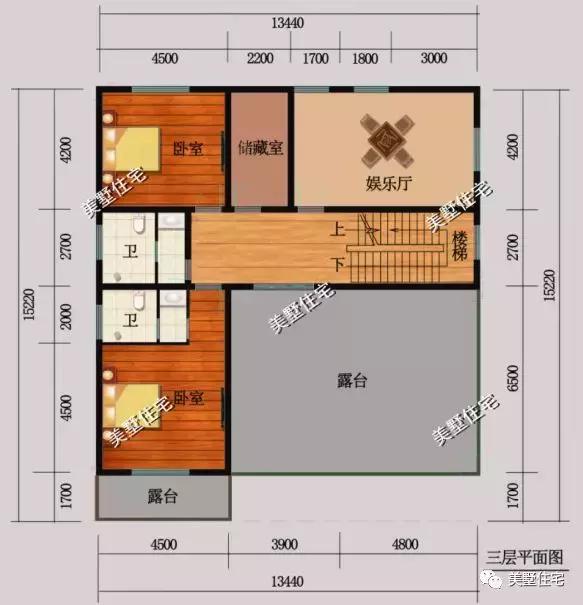 帶土灶的5個農(nóng)村自建房設(shè)計圖戶型，爸媽看了一定喜歡