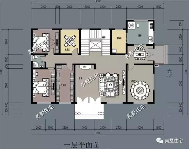 帶土灶的5個農(nóng)村自建房設(shè)計圖戶型，爸媽看了一定喜歡