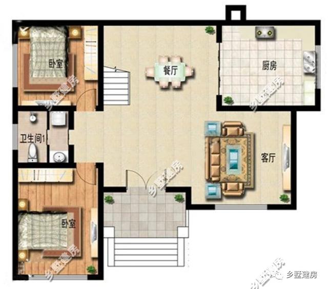 兩款別墅設計圖紙，兩層的精致，三層的大氣