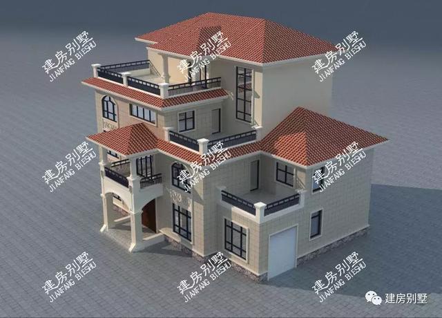 四層農村自建房設計圖，室內的布局方式大多數人都說不錯