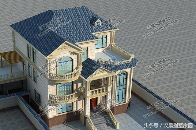 8套最新設計的農村別墅圖紙，符合農村自建房的傳統理念