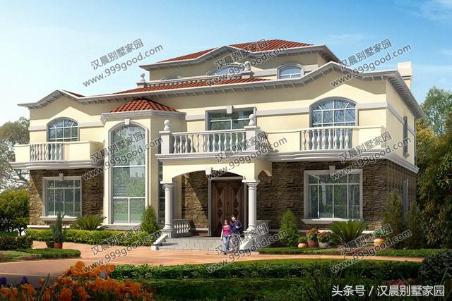 8套最新設計的農村別墅圖紙，符合農村自建房的傳統理念