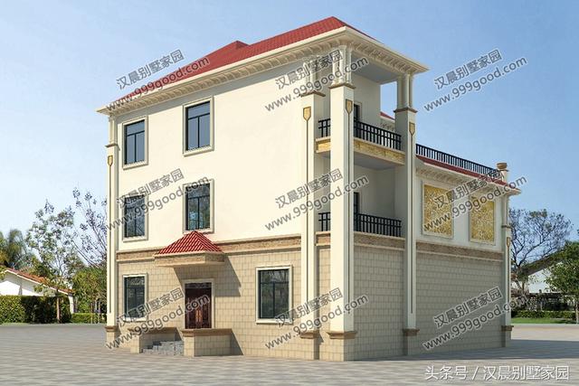 8套最新設計的農村別墅圖紙，符合農村自建房的傳統理念