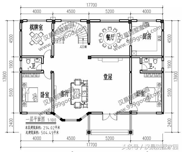 8套最新設計的農村別墅圖紙，符合農村自建房的傳統理念