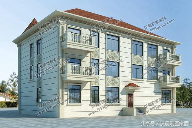 8套最新設計的農村別墅圖紙，符合農村自建房的傳統理念