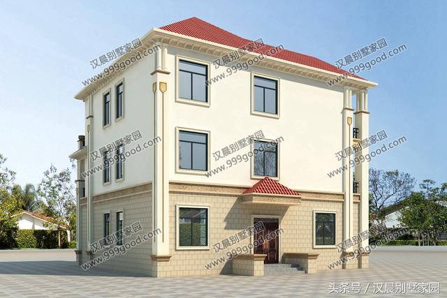 8套最新設計的農村別墅圖紙，符合農村自建房的傳統理念