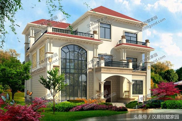 8套最新設計的農村別墅圖紙，符合農村自建房的傳統理念