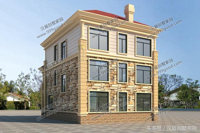 8套最新設計的農村別墅圖紙，符合農村自建房的傳統理念