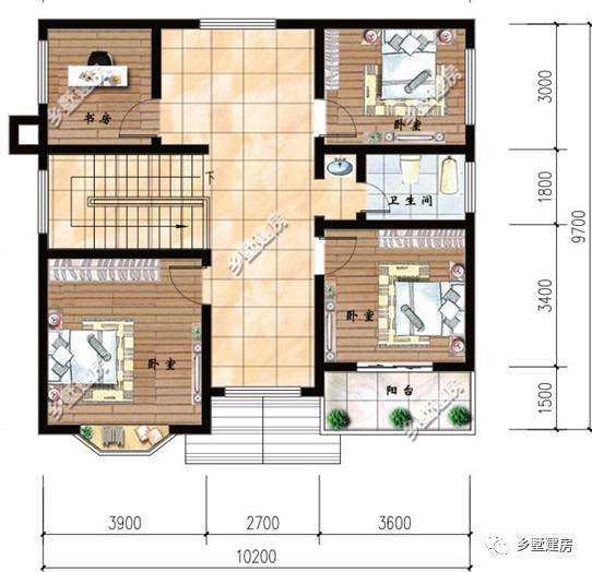 今天介紹這兩款農村自建房設計圖，花少的錢住高級的別墅
