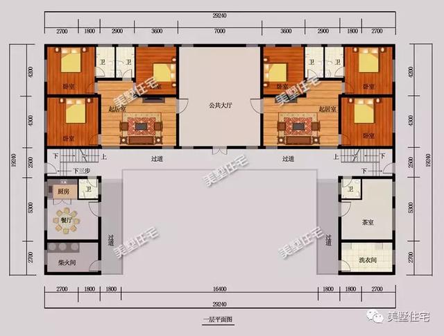 這幾款別墅設計圖戶型都是可出租的，有帶商鋪的，有可作民宿的，隨便建一棟，你也能成包租婆