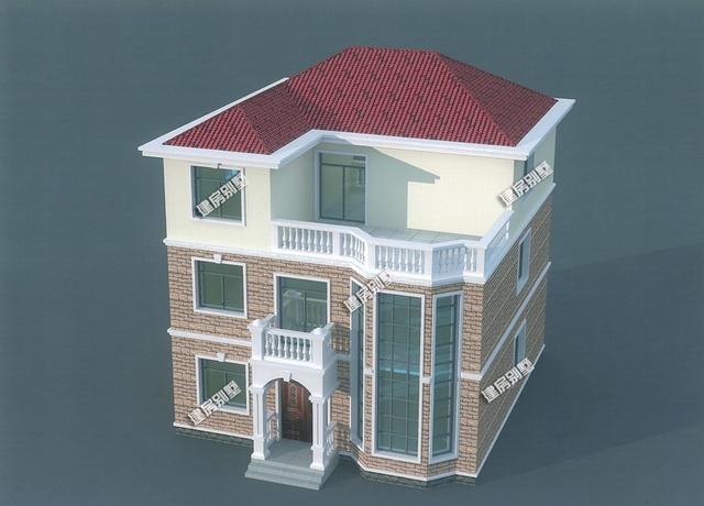 農(nóng)村三層別墅設(shè)計(jì)圖，外觀低調(diào)，內(nèi)置布局足夠滿足農(nóng)村家庭的日常生活