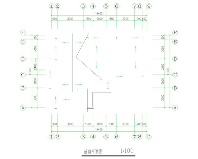 新中式農村三層自建房設計圖紙帶外觀圖，占地110平方米