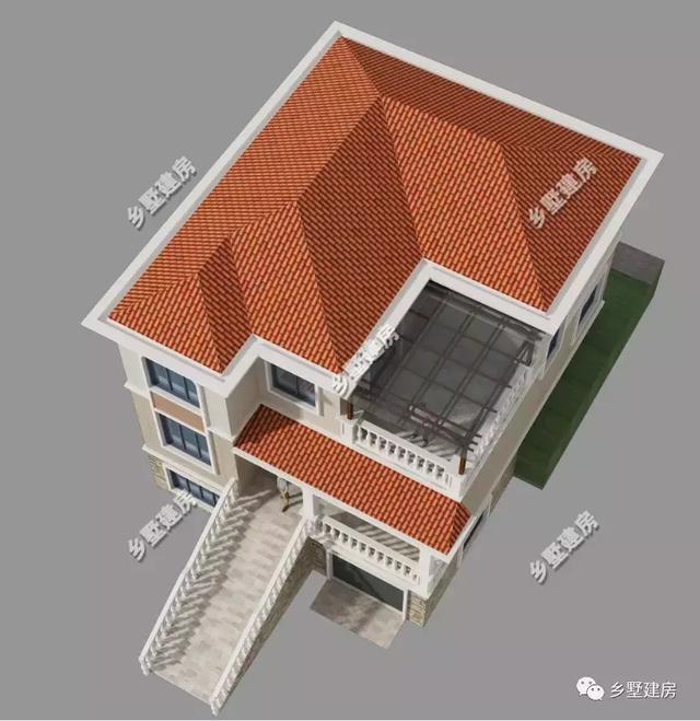 一款帶地下室的農(nóng)村別墅設(shè)計圖，簡單大方，不宜過時