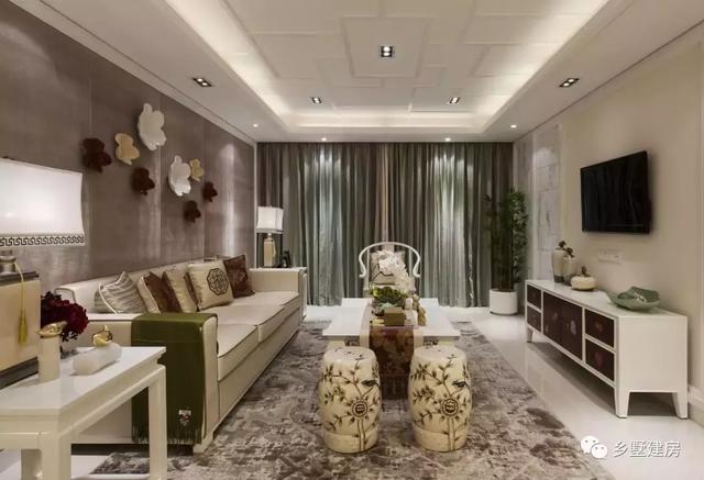 這款二層別墅設計戶型除了外觀簡單大氣，室內的裝修也很溫馨精致