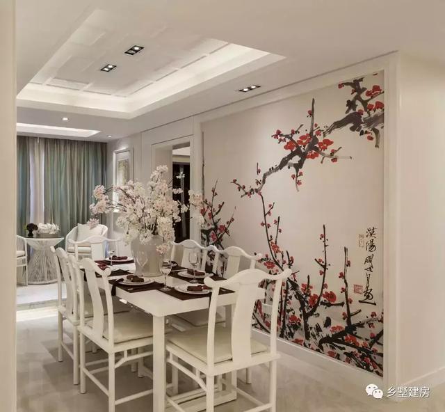 這款二層別墅設計戶型除了外觀簡單大氣，室內的裝修也很溫馨精致