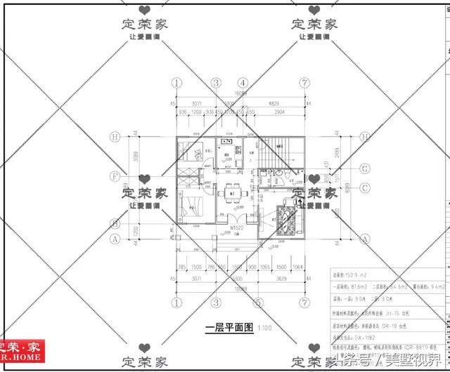 三套農村自建房別墅設計圖分享，性價比超高，一層二層都有