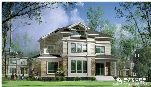 吳先生的歐式風格兩層別墅設計施工圖案例