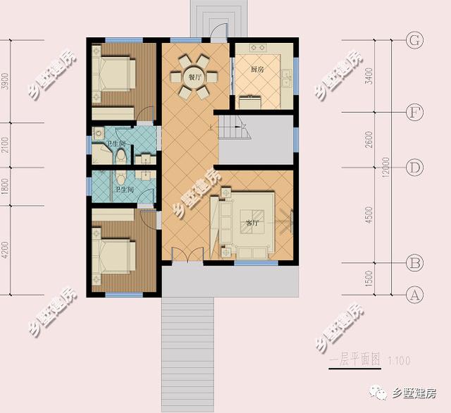 宅基地9x12的農村自建房怎么設計？今日推薦兩款別墅設計戶型供您參考