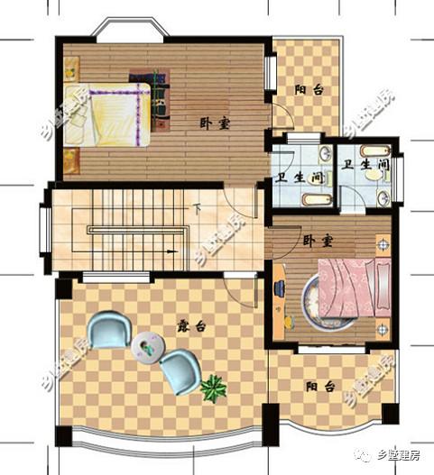 宅基地9x12的農村自建房怎么設計？今日推薦兩款別墅設計戶型供您參考