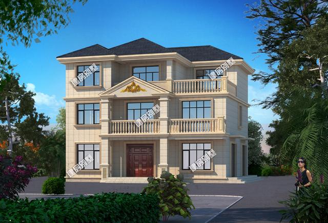 三層臨街別墅設(shè)計圖，做點小生意也是很不錯的