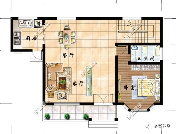 推薦兩款農村二層自建別墅設計圖，設計合理，居住感一定很棒