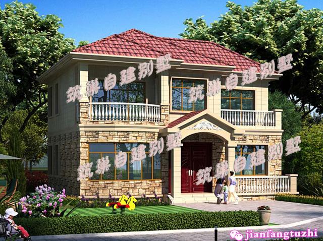 6套農村二層別墅設計圖，喜歡哪套建哪套