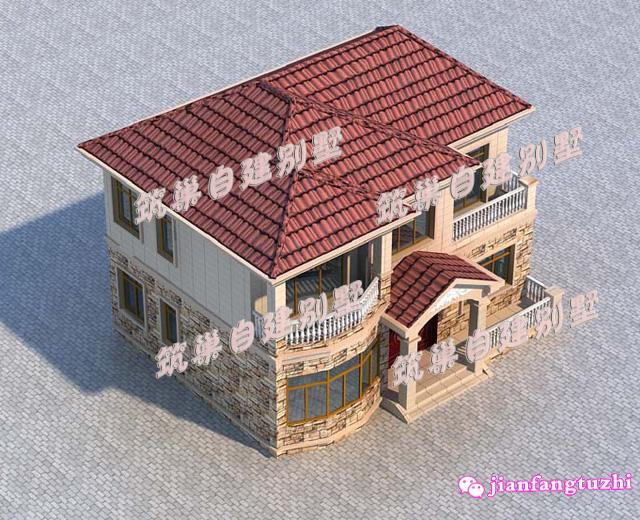 6套農村二層別墅設計圖，喜歡哪套建哪套