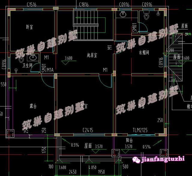 6套農村二層別墅設計圖，喜歡哪套建哪套