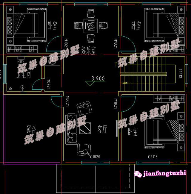 6套農村二層別墅設計圖，喜歡哪套建哪套