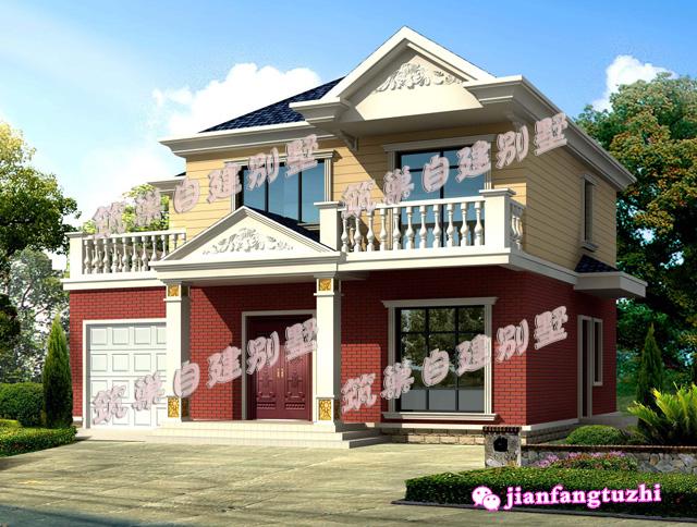 6套農村二層別墅設計圖，喜歡哪套建哪套