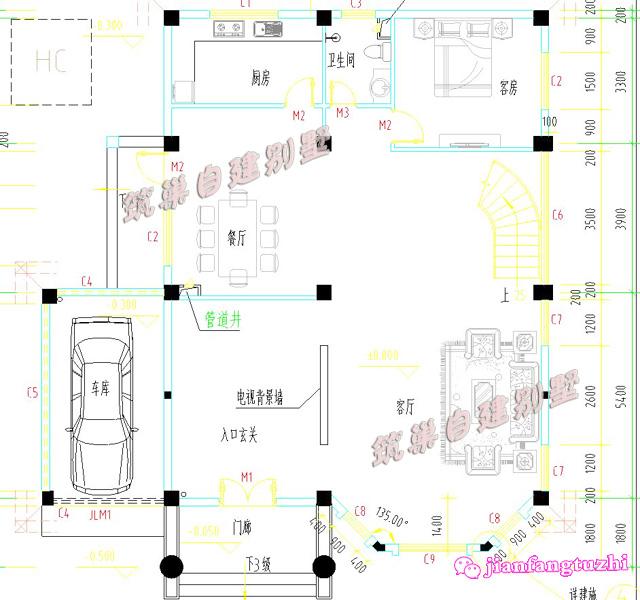 3套鄉(xiāng)村別墅設計圖，現(xiàn)在農村隨處可見都是漂亮的別墅