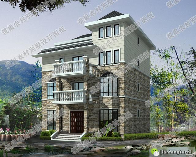 介紹3款四層占地面積約100平方米農(nóng)村別墅設(shè)計(jì)施工圖，為自己和家人營(yíng)造一個(gè)舒適的生活環(huán)境