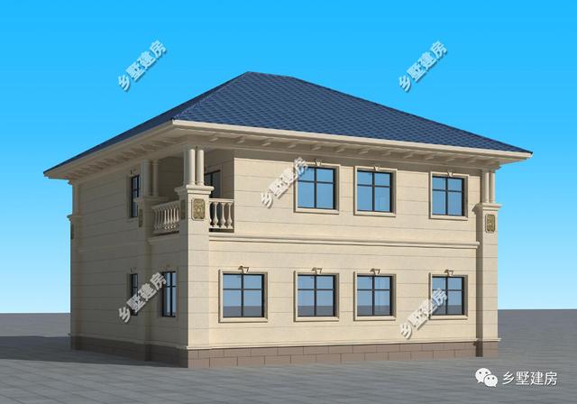 中國人講究落葉歸根，回故鄉建一棟屬于自己的別墅，這款別墅設計圖推薦給你