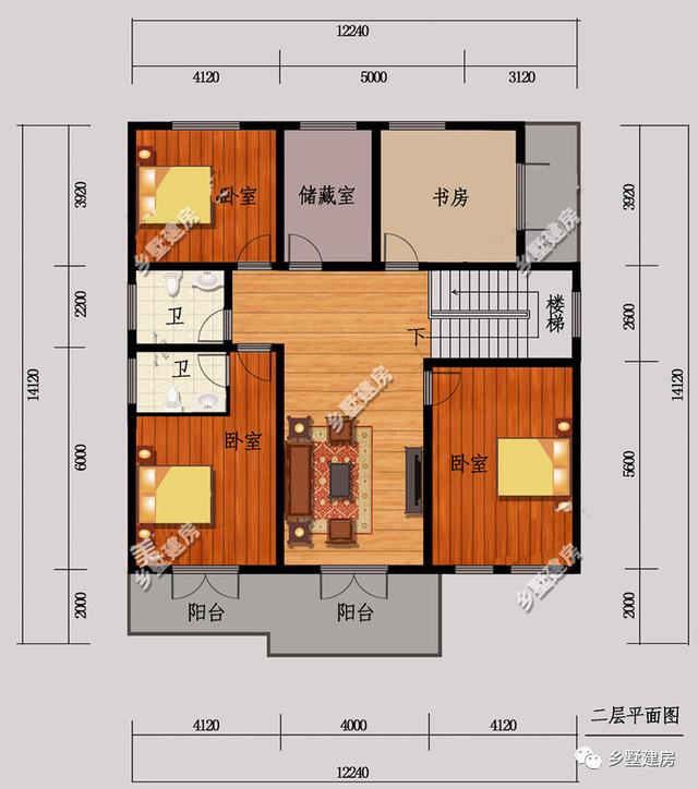 中國人講究落葉歸根，回故鄉建一棟屬于自己的別墅，這款別墅設計圖推薦給你