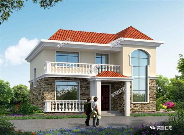 推薦4款農村別墅設計圖，造價都不超過25萬，真的太有性價比了