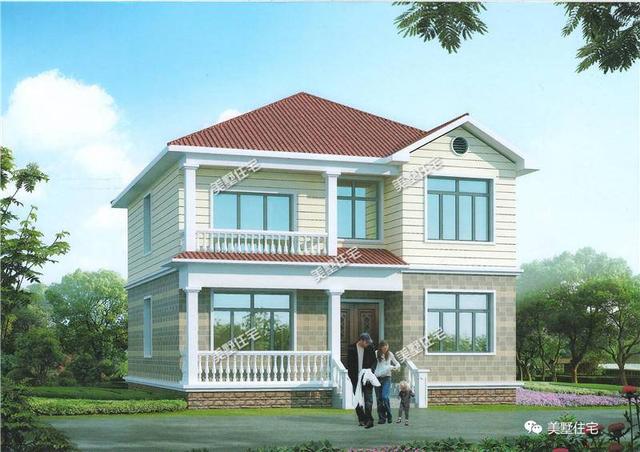 推薦4款農村別墅設計圖，造價都不超過25萬，真的太有性價比了