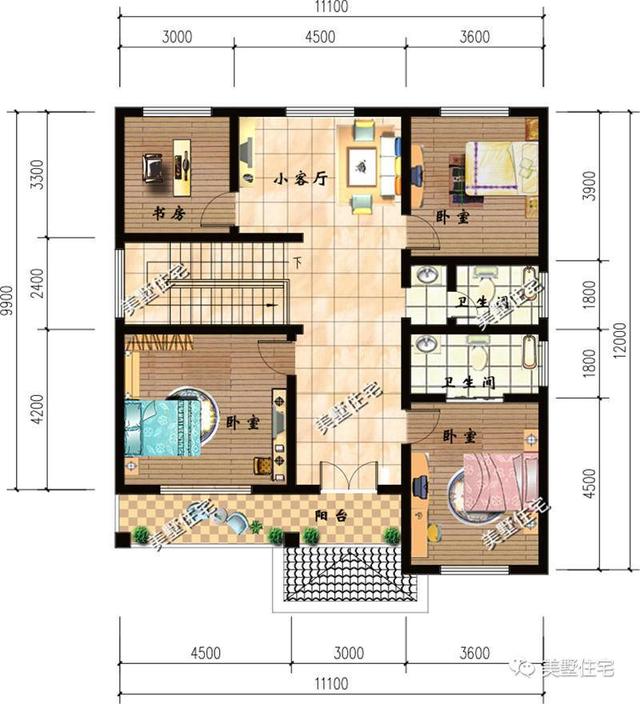 推薦4款農村別墅設計圖，造價都不超過25萬，真的太有性價比了