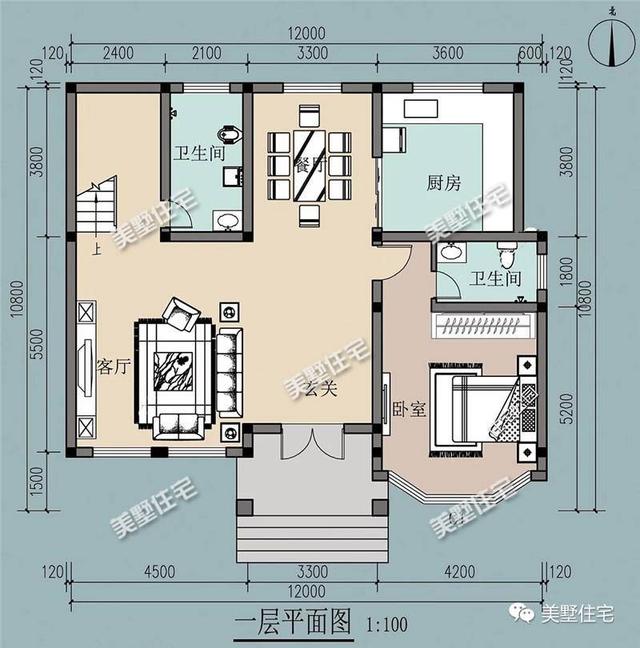 推薦4款農村別墅設計圖，造價都不超過25萬，真的太有性價比了